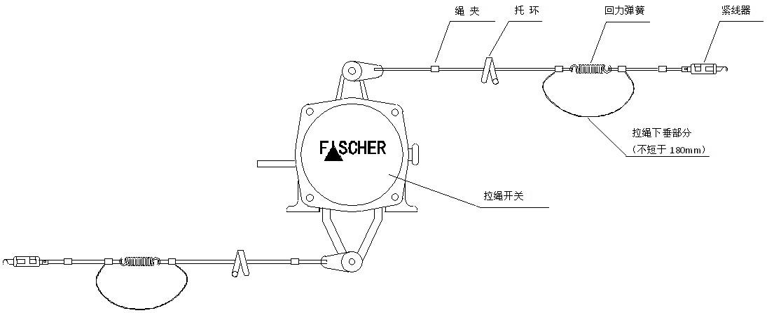 拉繩開關連接圖